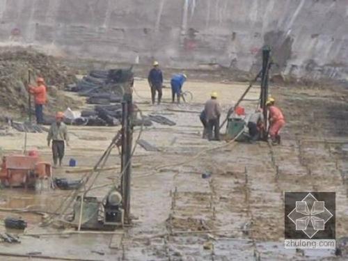 惠东我公司承建北京房山区水池地基注浆加固工程